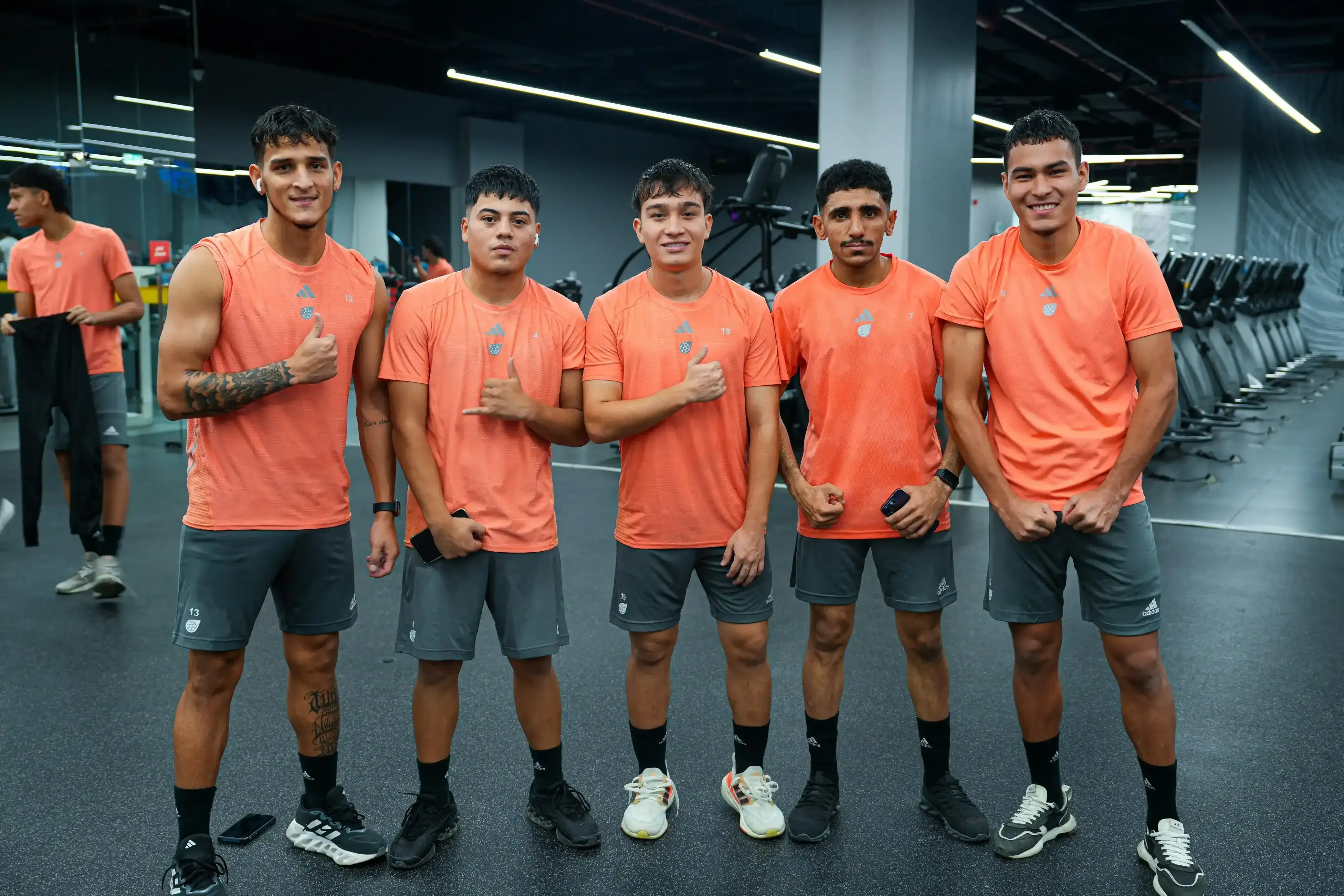 Equipo en el Gym
